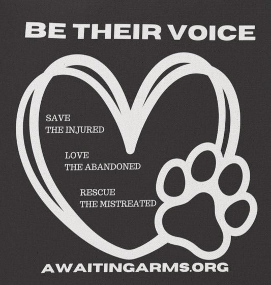 Be Their Voice -Cotton Canvas Tote Bag